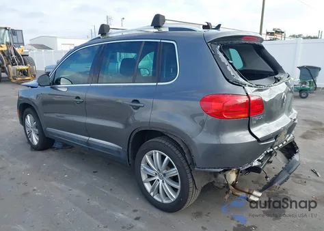 2016 Volkswagen Tiguan Se from USA, damaged, VIN WVGAV7AX4GW576350